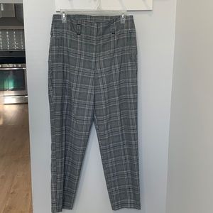 Dynamite plaid pants cigarette style